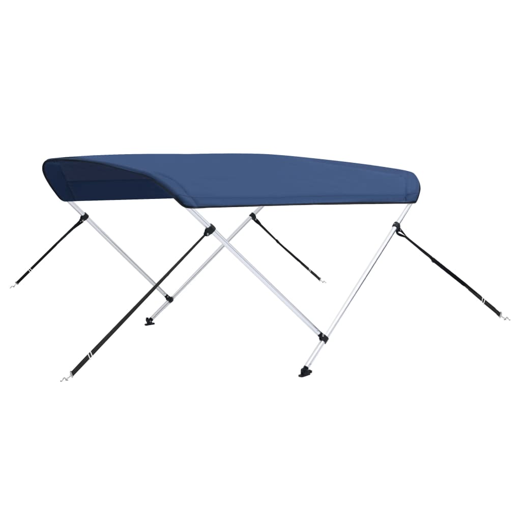 2-Bow Bimini Top Marineblau 180x150x110 cm – Bild 2