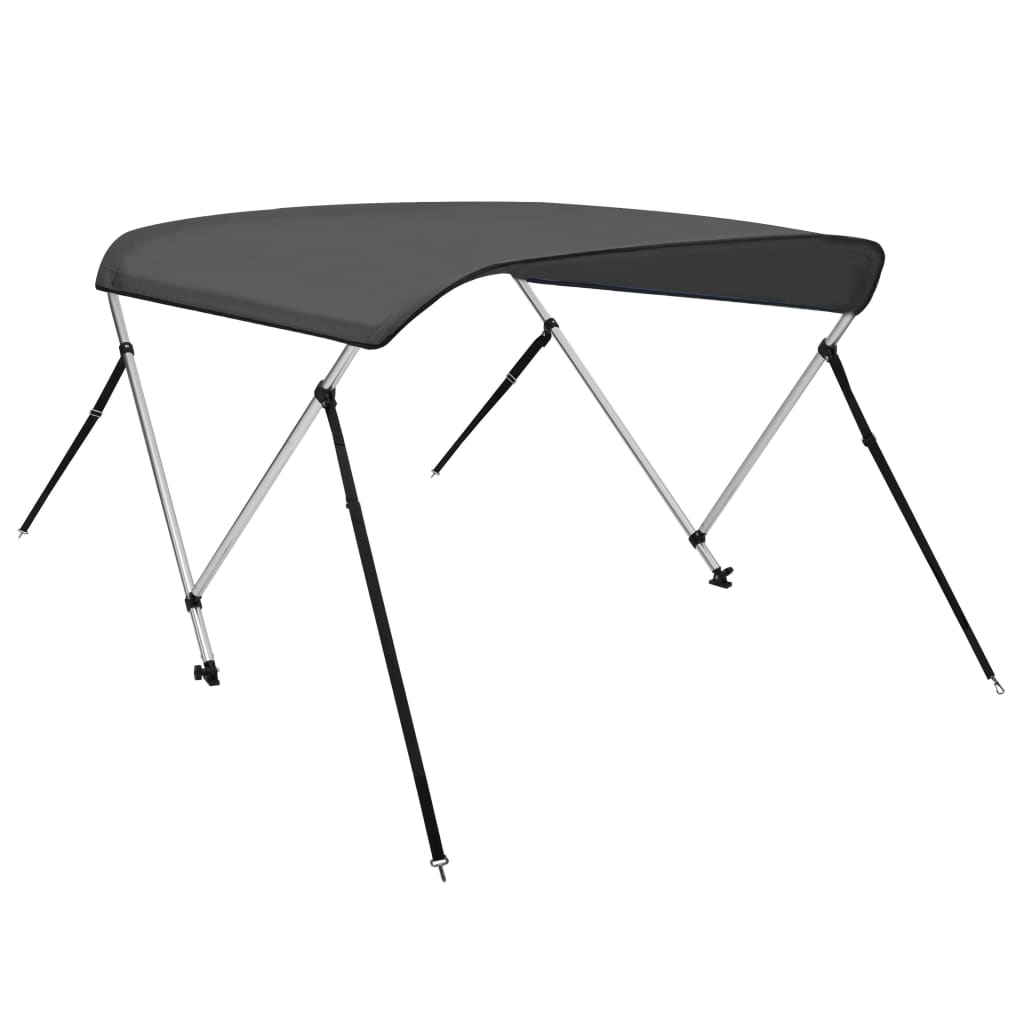 2-Bow Bimini Top Anthrazit 180x150x110 cm – Bild 3