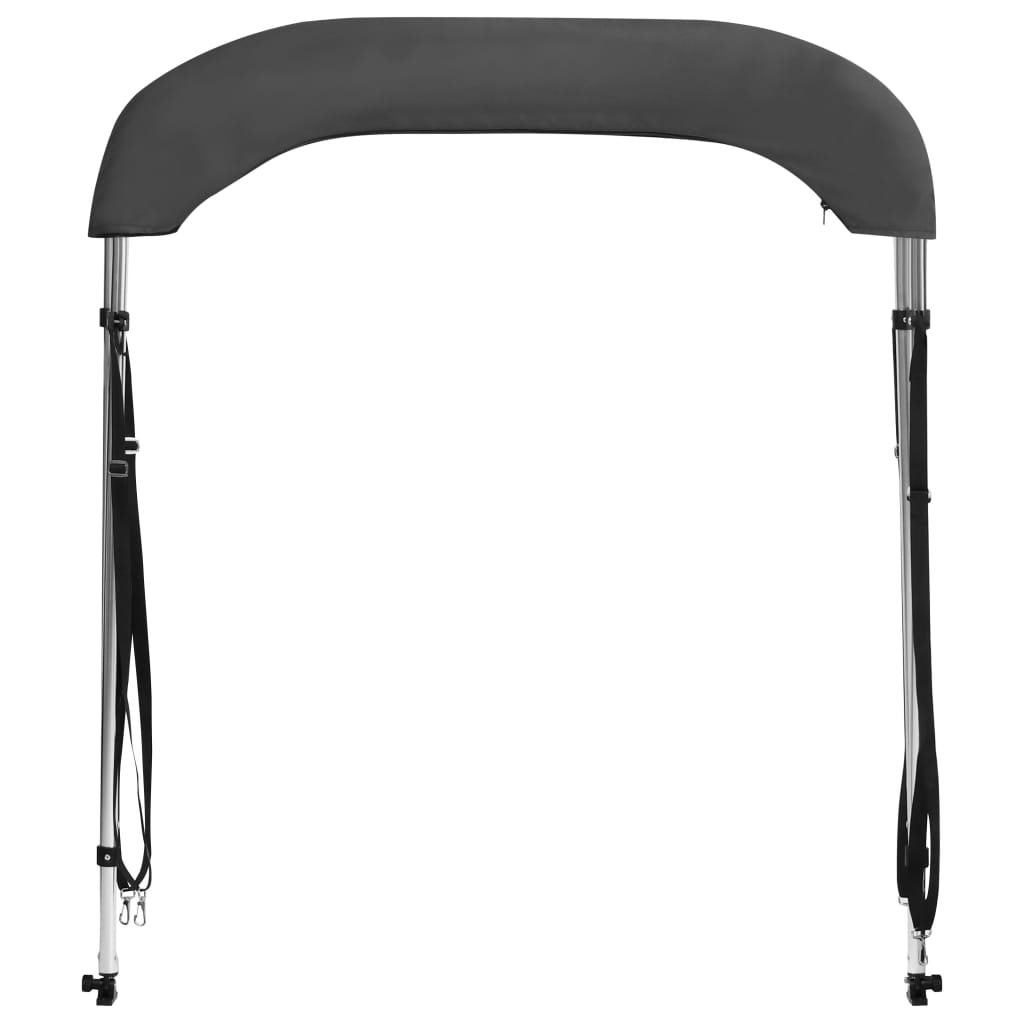 2-Bow Bimini Top Anthrazit 180x150x110 cm – Bild 6