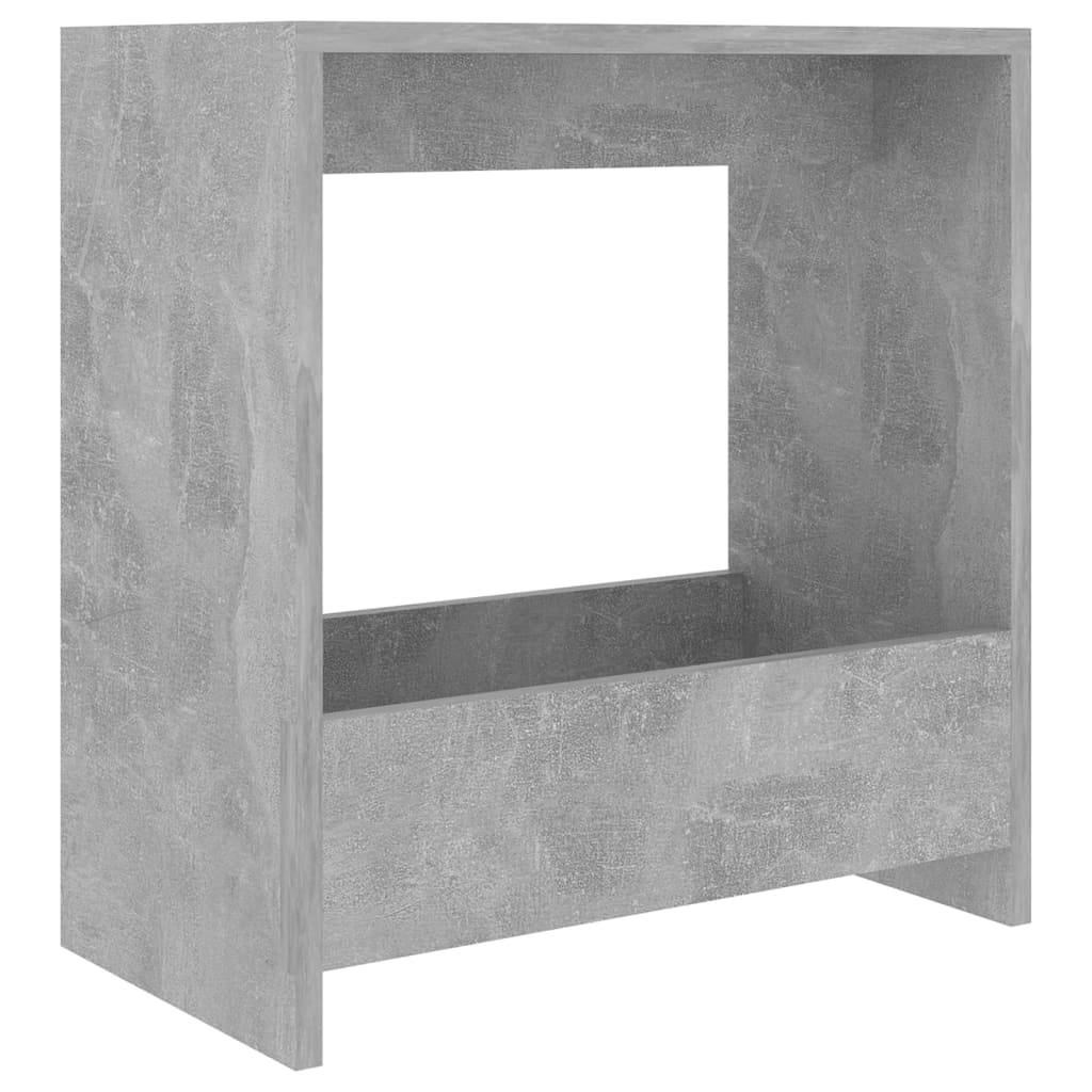 Beistelltisch Betongrau 50x26x50 cm Holzwerkstoff – Bild 2
