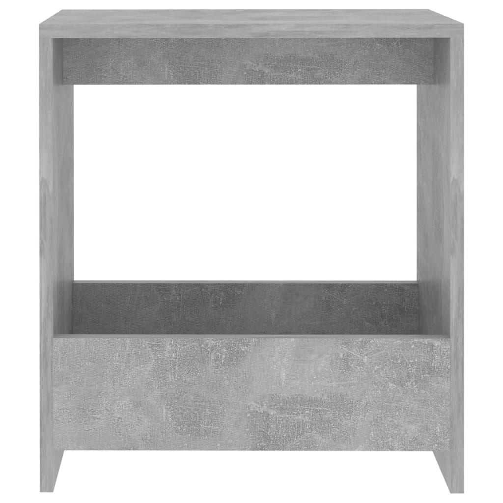 Beistelltisch Betongrau 50x26x50 cm Holzwerkstoff – Bild 4