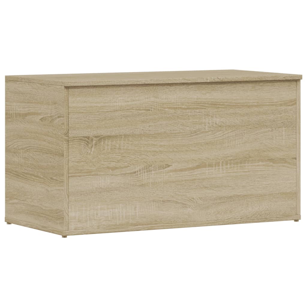 Aufbewahrungstruhe Sonoma-Eiche 84x42x46 cm Holzwerkstoff – Bild 2