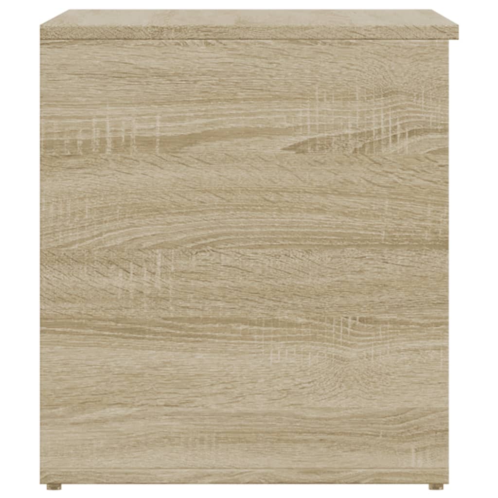 Aufbewahrungstruhe Sonoma-Eiche 84x42x46 cm Holzwerkstoff – Bild 5
