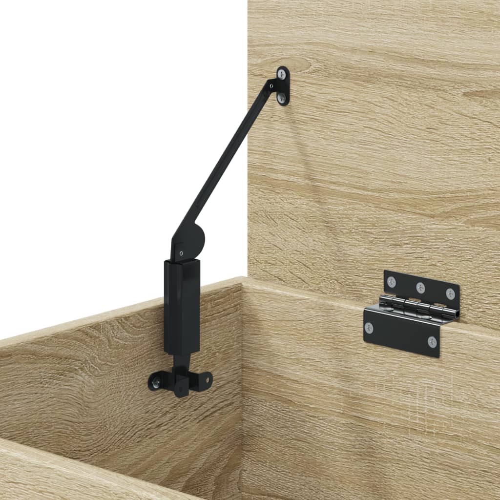 Aufbewahrungstruhe Sonoma-Eiche 84x42x46 cm Holzwerkstoff – Bild 9