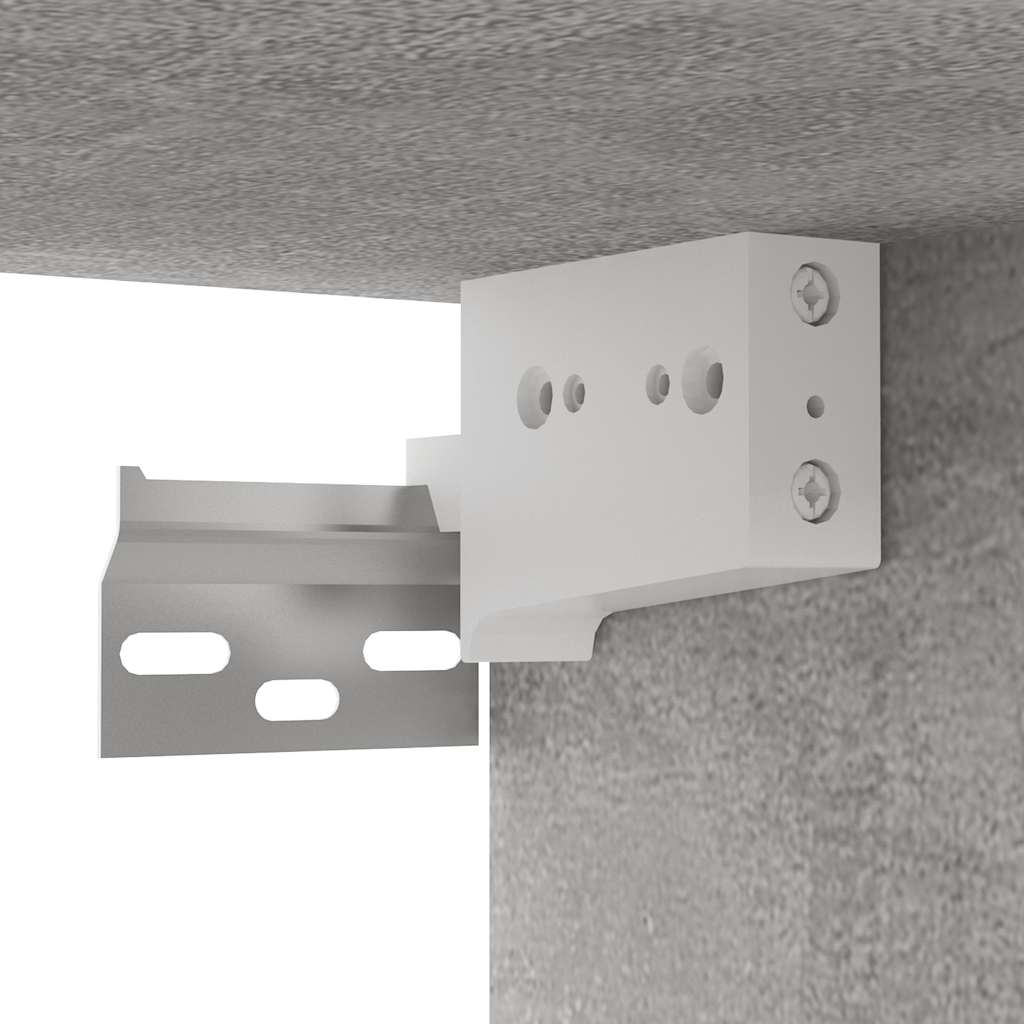 TV-Hängeschrank Betongrau 60x30x30 cm – Bild 7