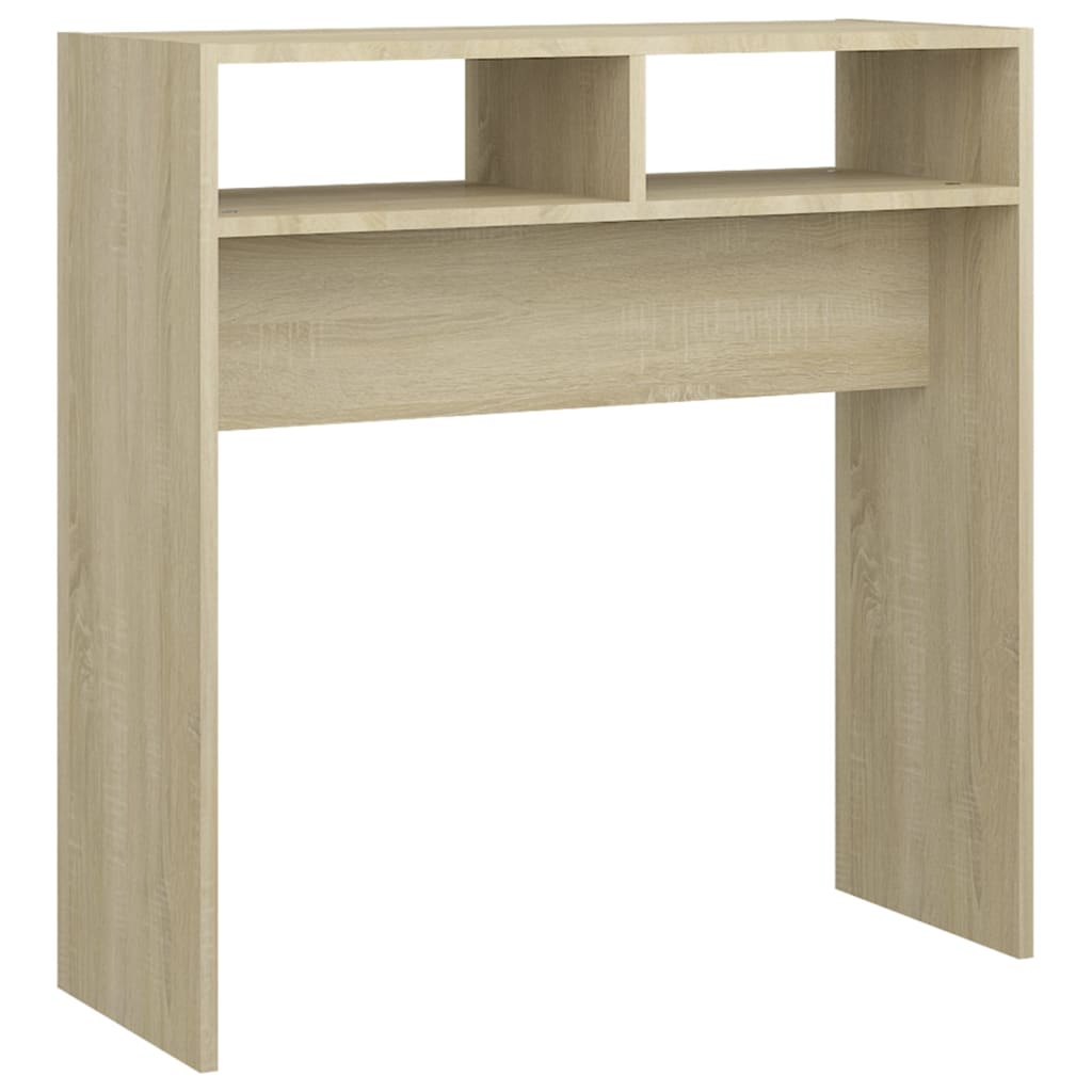 Konsolentisch Sonoma-Eiche 78x30x80 cm Holzwerkstoff – Bild 2