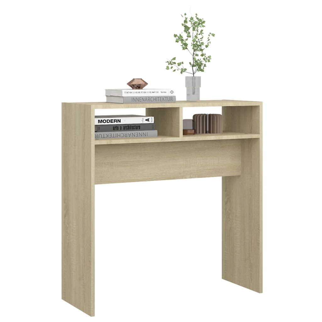 Konsolentisch Sonoma-Eiche 78x30x80 cm Holzwerkstoff – Bild 6
