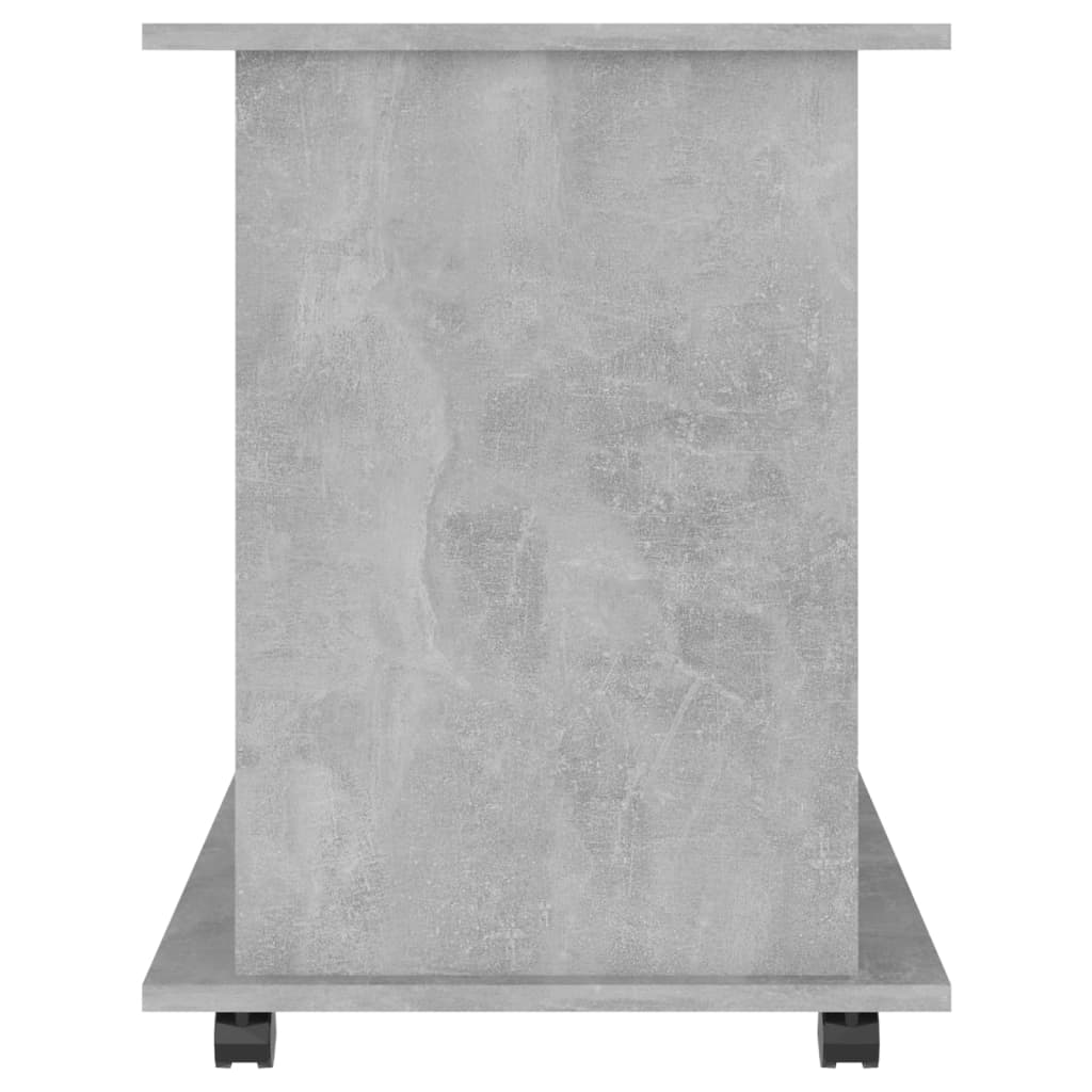 Rollschrank Betongrau 60x45x60 cm Holzwerkstoff – Bild 5