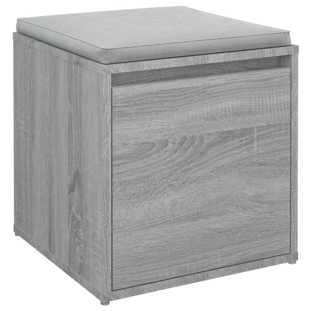 Schubladenbox Grau Sonoma 40,5x40x40 cm Holzwerkstoff – Bild 4