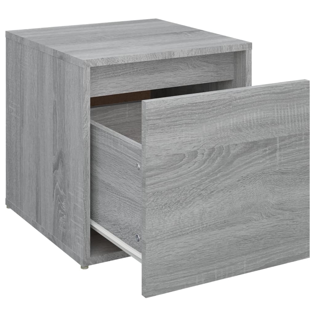 Schubladenbox Grau Sonoma 40,5x40x40 cm Holzwerkstoff – Bild 6