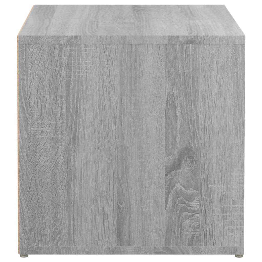 Schubladenbox Grau Sonoma 40,5x40x40 cm Holzwerkstoff – Bild 8