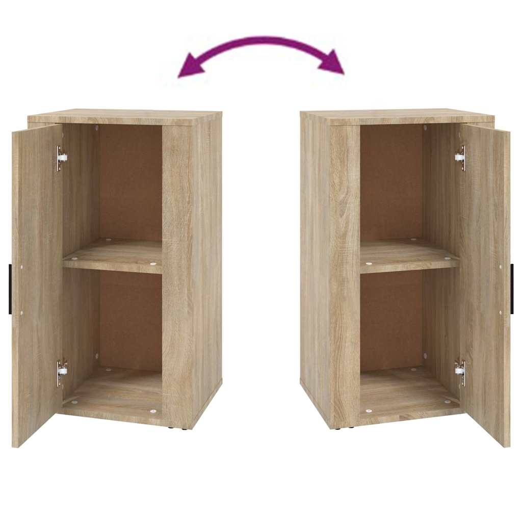 Sideboard Sonoma-Eiche 40x33x70 cm Holzwerkstoff – Bild 6