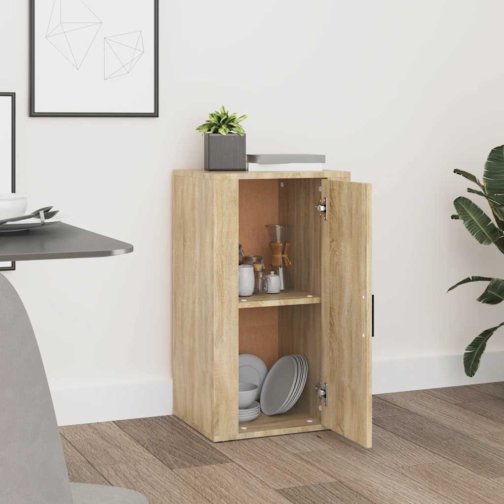 Sideboard Sonoma-Eiche 40x33x70 cm Holzwerkstoff – Bild 7