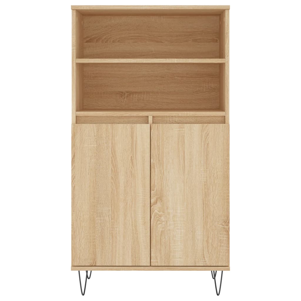 Highboard Sonoma-Eiche 60x36x110 cm Holzwerkstoff – Bild 6