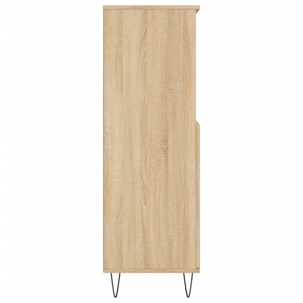 Highboard Sonoma-Eiche 60x36x110 cm Holzwerkstoff – Bild 7