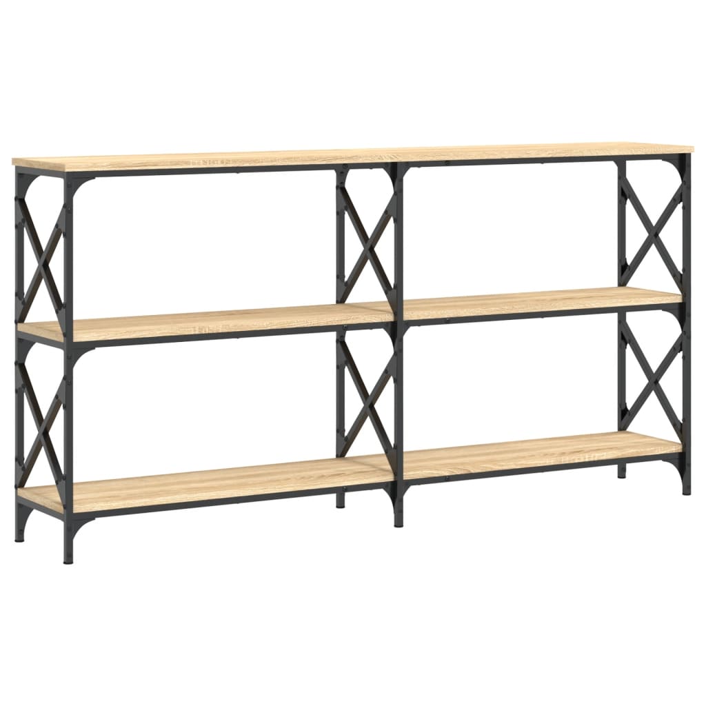 Konsolentisch Sonoma-Eiche 156x28x80,5 cm Holzwerkstoff – Bild 2