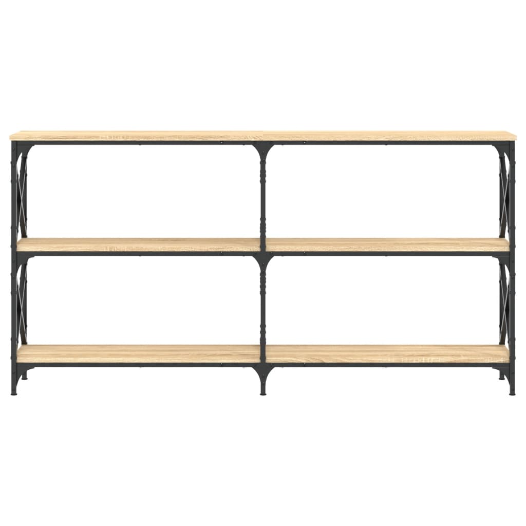 Konsolentisch Sonoma-Eiche 156x28x80,5 cm Holzwerkstoff – Bild 4