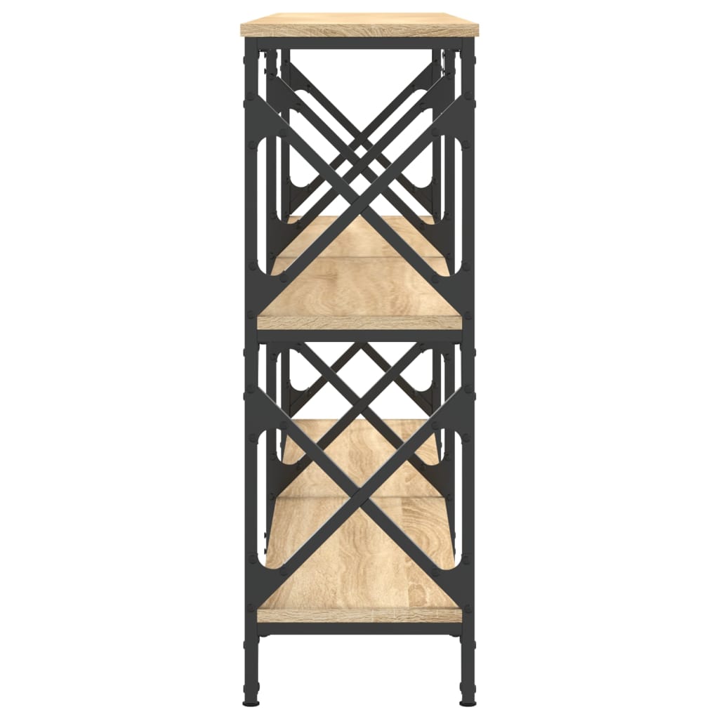 Konsolentisch Sonoma-Eiche 156x28x80,5 cm Holzwerkstoff – Bild 5