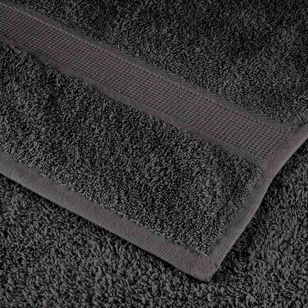 Premium-Waschtücher SOLUND 50 Stk. Anthrazit 30x30 cm 600 g/m² – Bild 6