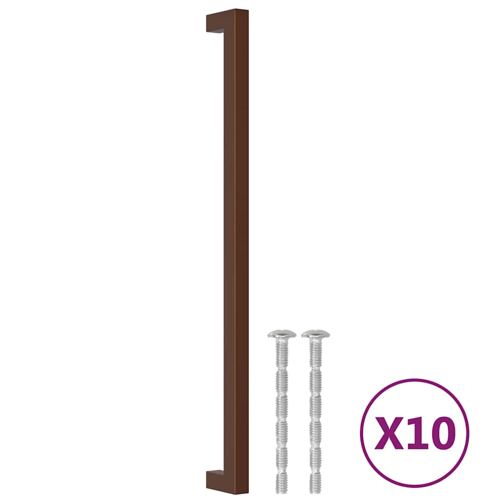 Möbelgriffe 10 Stk. Bronzen 320 mm Edelstahl – Bild 2