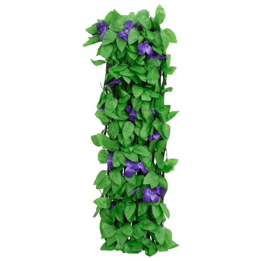 Rankgitter mit Künstlichem Efeu 5 Stk. Erweiterbar 180x70 cm – Bild 5
