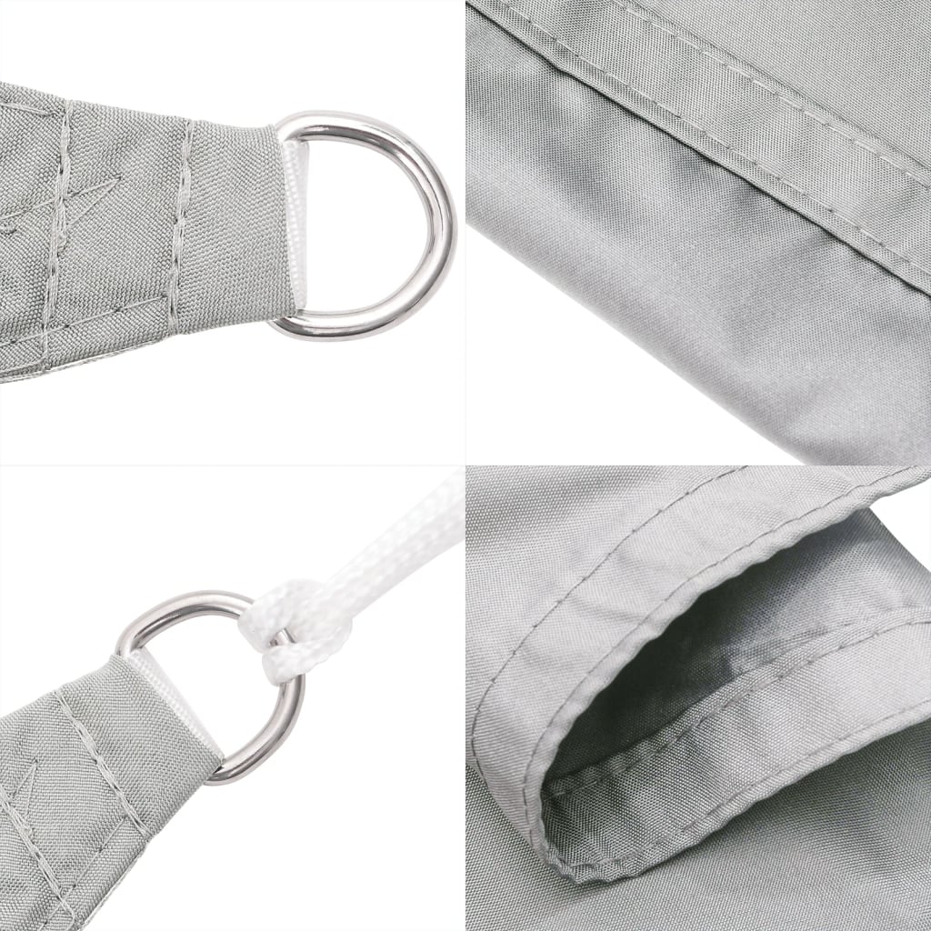Sonnensegel Hellgrau 6x4 m 100% Polyester Oxford – Bild 6