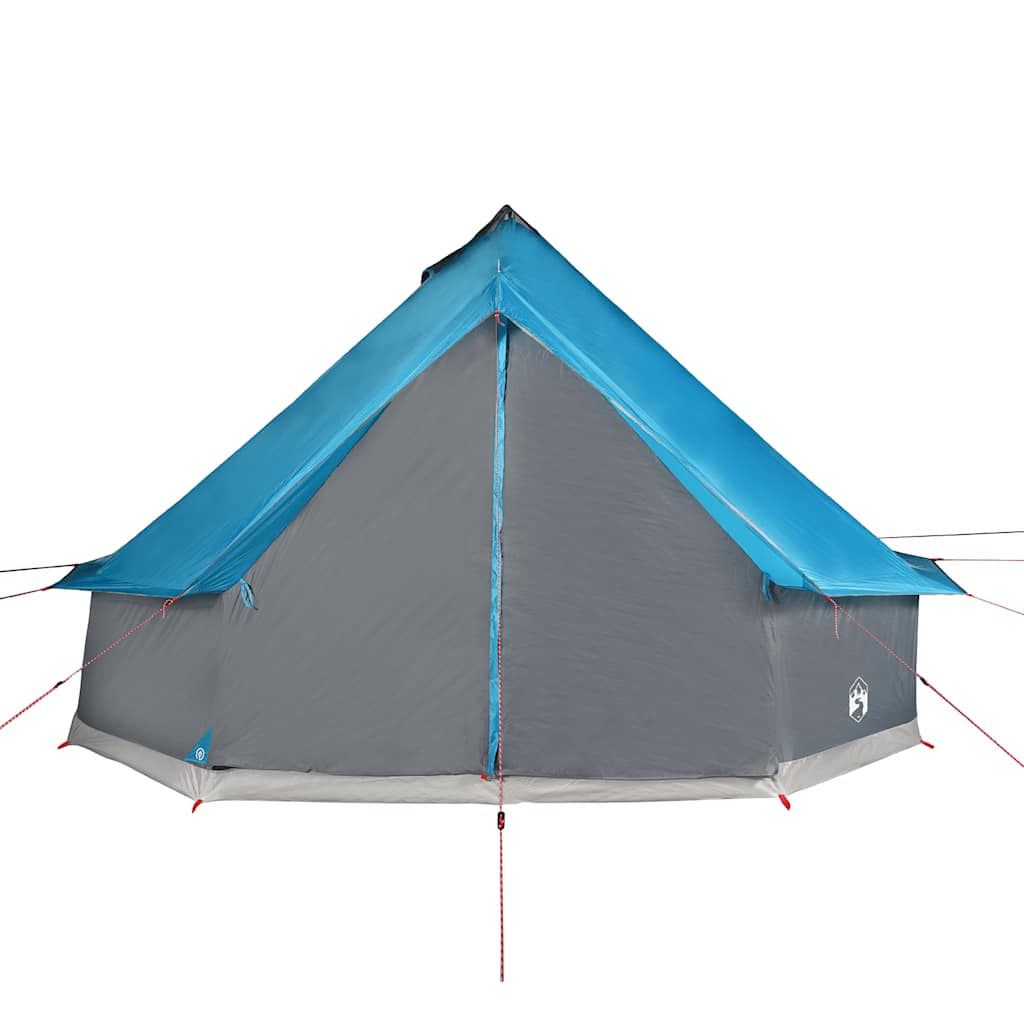 Tipi-Familienzelt 6 Personen Blau Wasserdicht – Bild 5