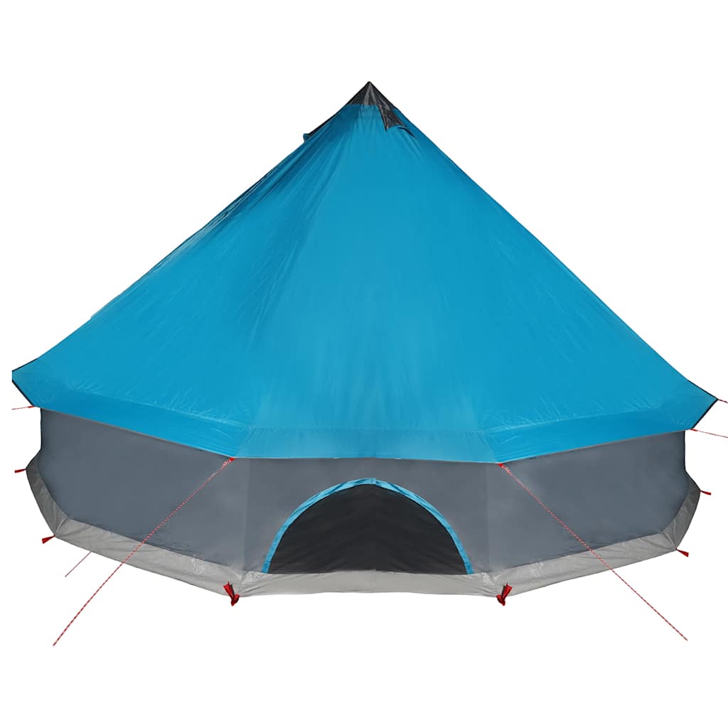 Tipi-Familienzelt 6 Personen Blau Wasserdicht – Bild 9