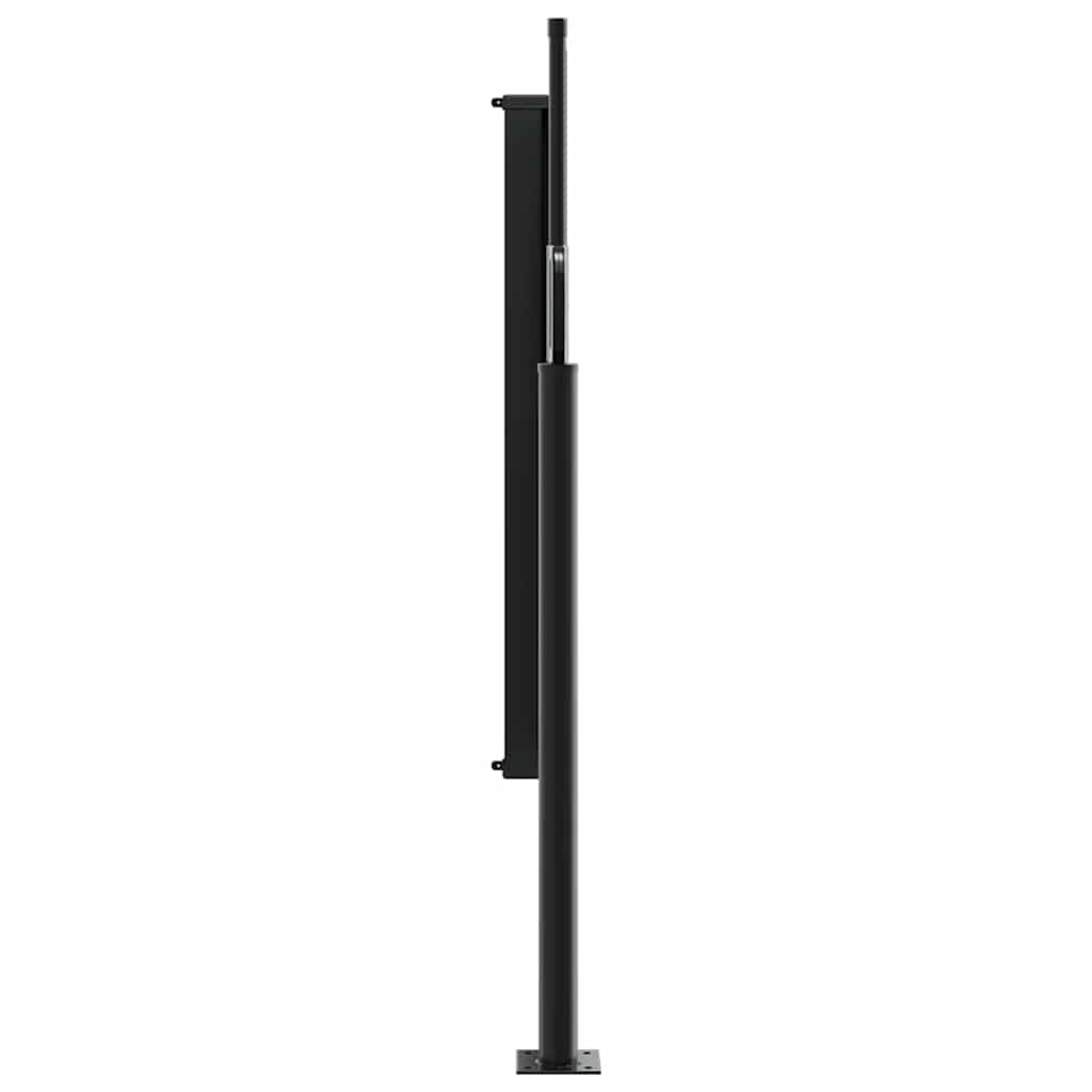 Seitenmarkise Ausziehbar Schwarz 100x500 cm – Bild 5