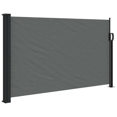 Ausziehbare Seitenmarkise Anthrazit 120x600 cm – Bild 2