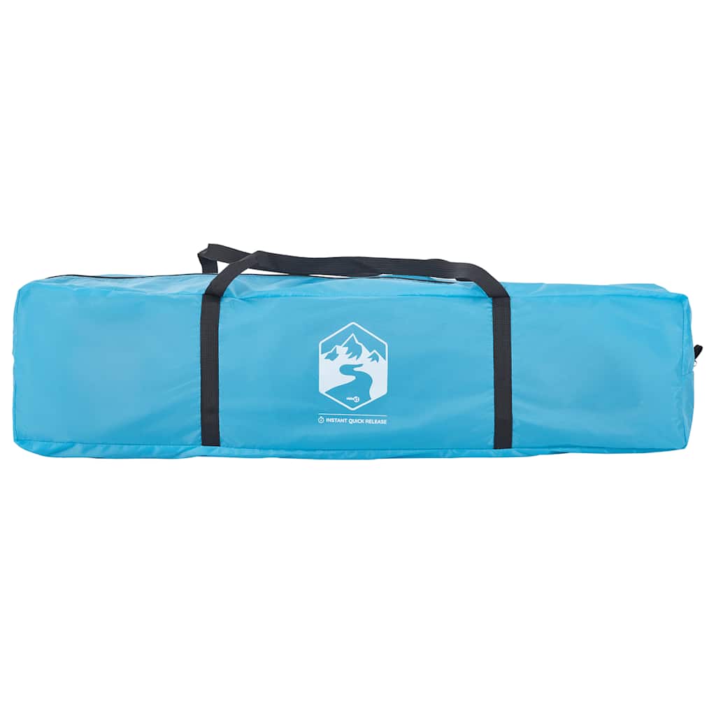 Kuppel-Campingzelt 4 Personen Blau Quick Release – Bild 10