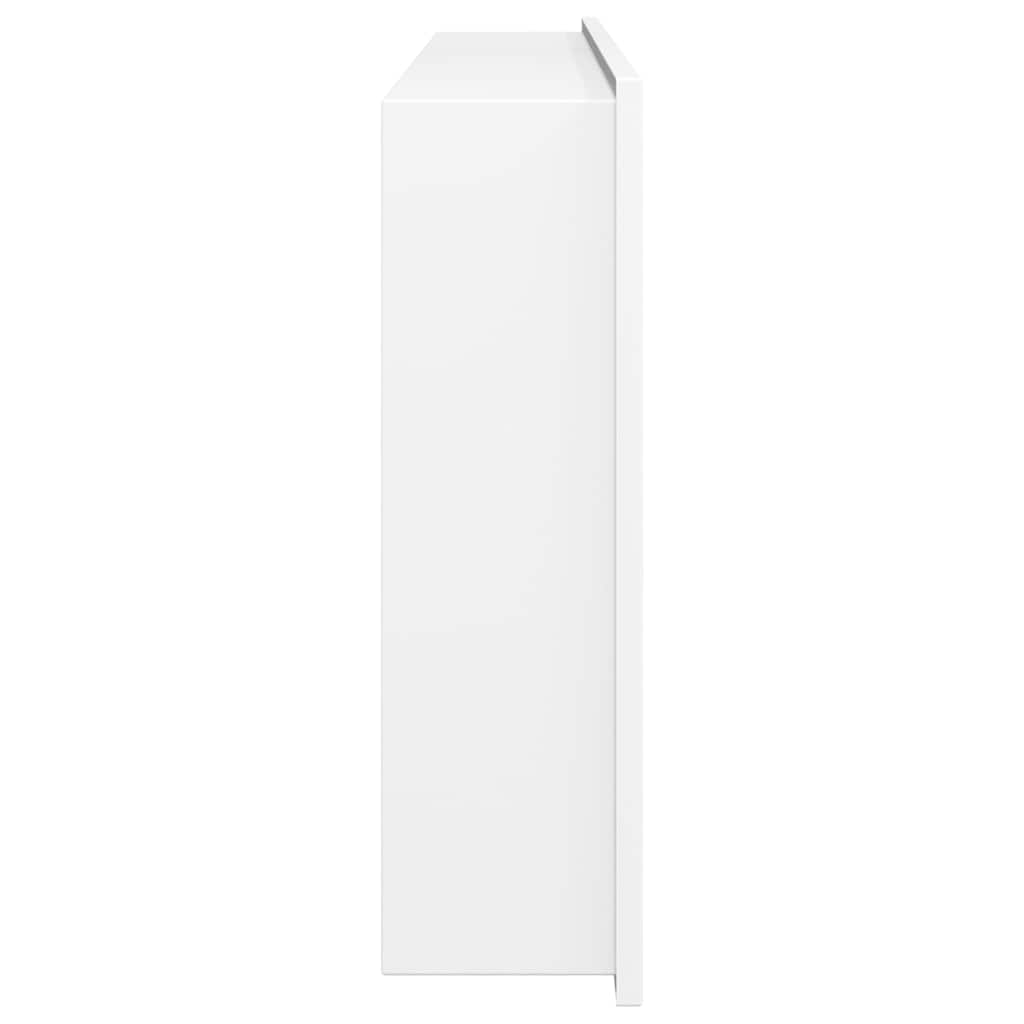 Duschnische Mattweiß 62x32x9 cm Edelstahl – Bild 5