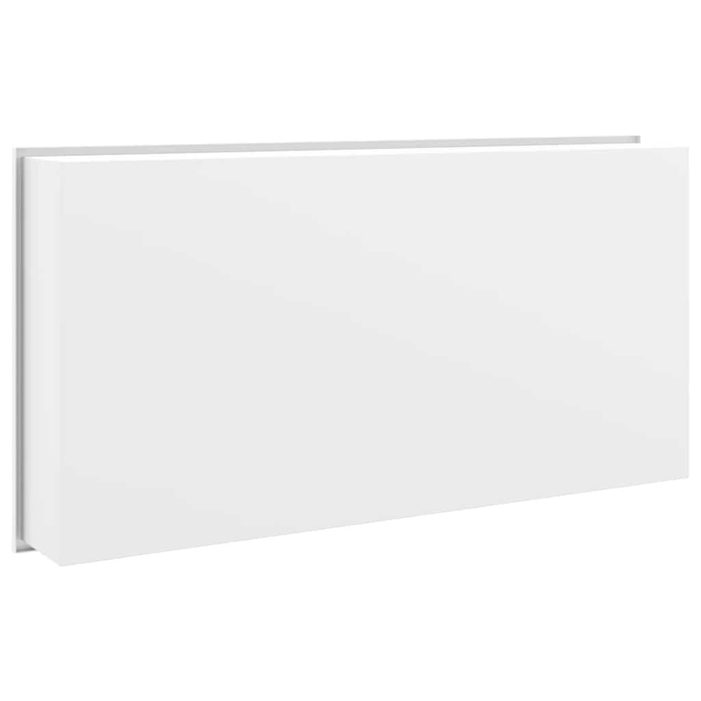 Duschnische Mattweiß 62x32x9 cm Edelstahl – Bild 6