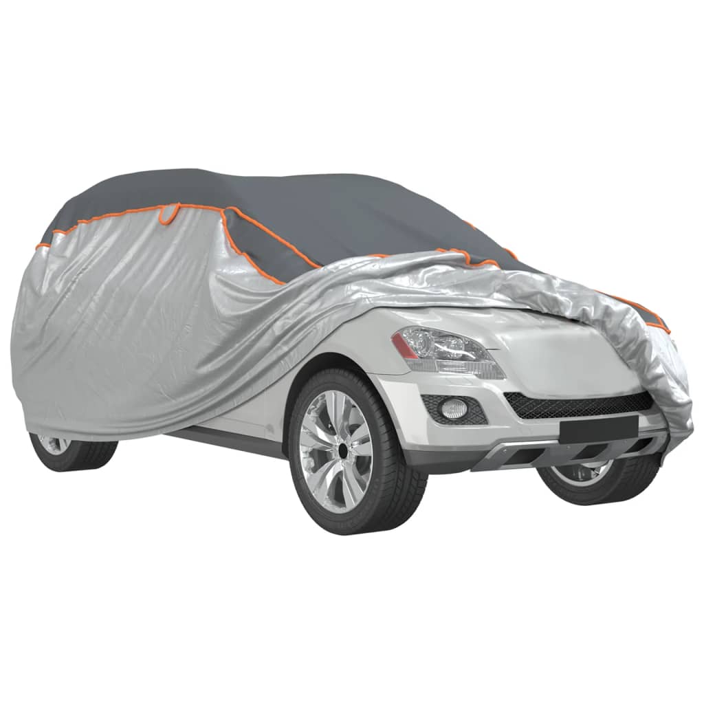 Autoabdeckung für SUV Hagelschutz Voll XL Grau & Silbern – Bild 4