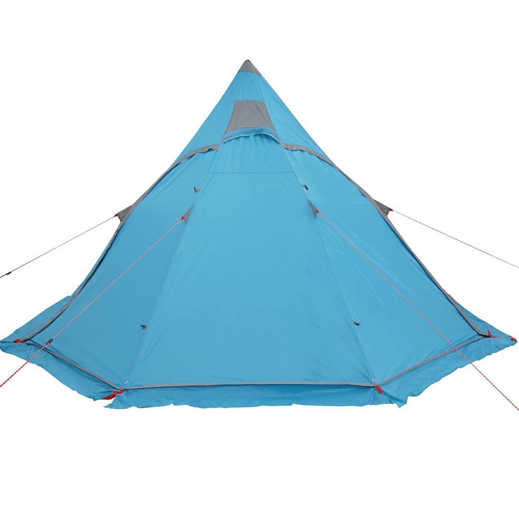 Tipi-Campingzelt 5 Person Blau Wasserdicht – Bild 5