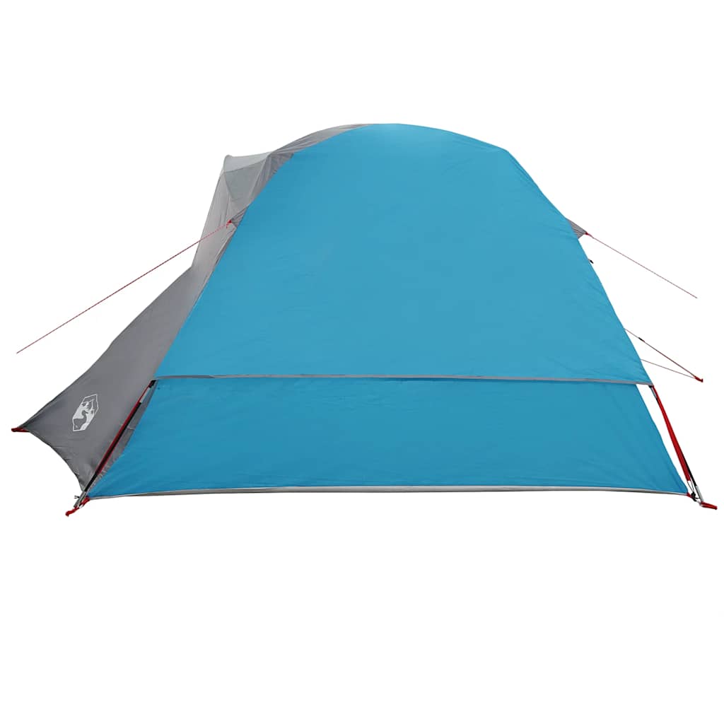 Campingzelt 4 Personen Blau Wasserdicht – Bild 7