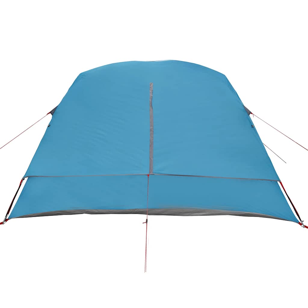 Campingzelt 4 Personen Blau Wasserdicht – Bild 8