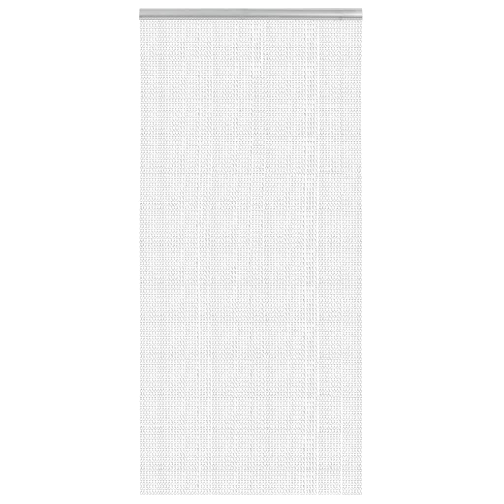 Türvorhang aus Ketten 100x226 cm Aluminium – Bild 2