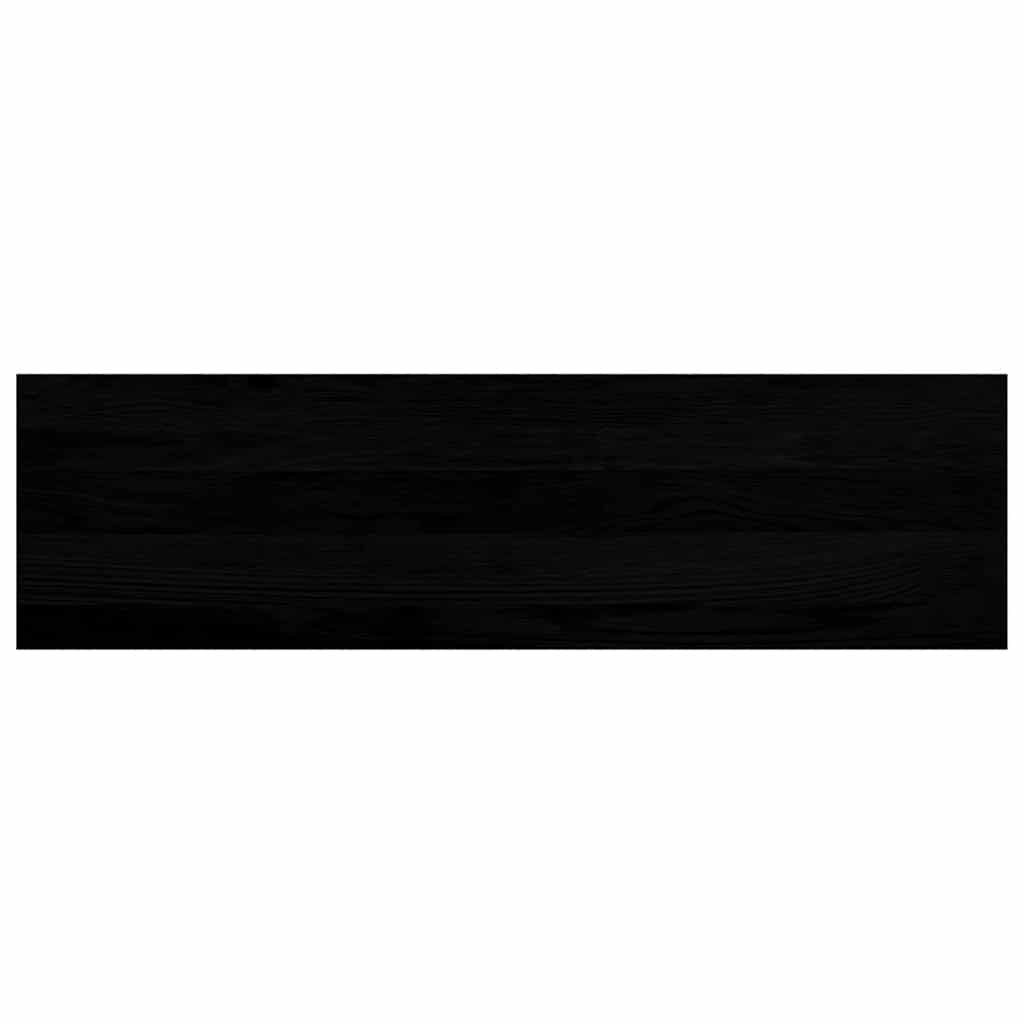 Fensterbänke 2 Stk. Braun-Schwarz 90x25x2 cm Massivholz Eiche – Bild 6