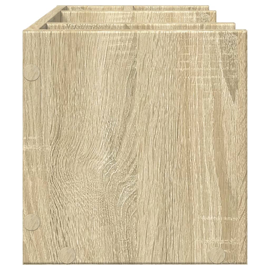 Schreibtisch-Organizer Sonoma-Eiche 44,5x24x25 cm Holzwerkstoff – Bild 5