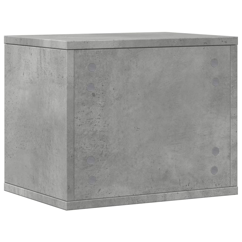 Schreibtisch-Organizer Betongrau 36x26x29,5 cm Holzwerkstoff – Bild 6