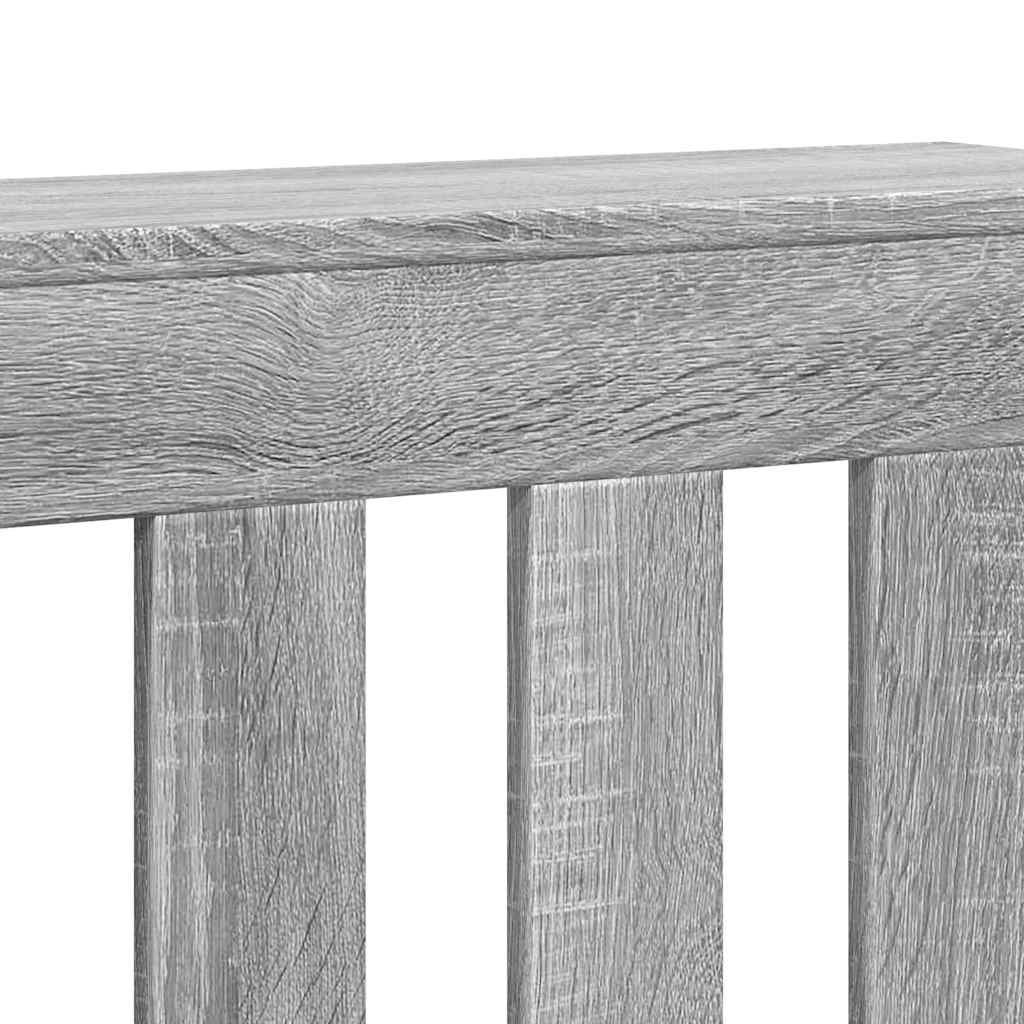 Heizkörperverkleidung Grau Sonoma 149x20x82 cm Holzwerkstoff – Bild 6