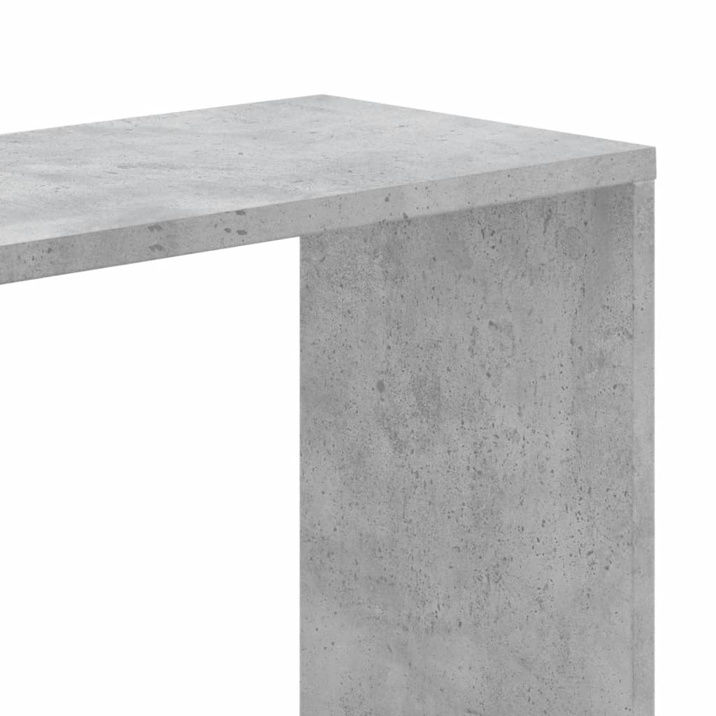 Bücherregal 5 Böden Betongrau 45x23,5x162,5 cm Holzwerkstoff – Bild 6