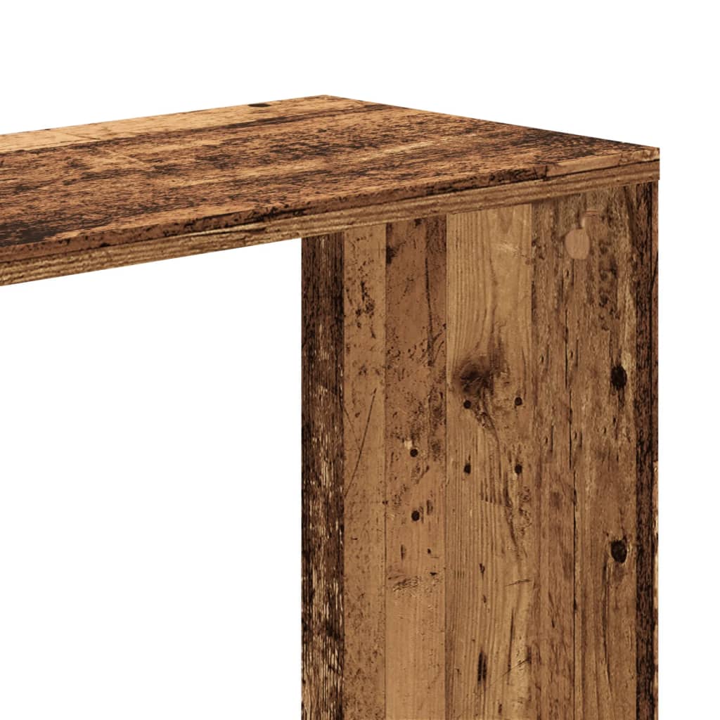 Bücherregal 5 Böden Altholz 45x23,5x162,5 cm Holzwerkstoff – Bild 6