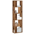 Bücherregal 5 Böden Altholz 45x23,5x162,5 cm Holzwerkstoff