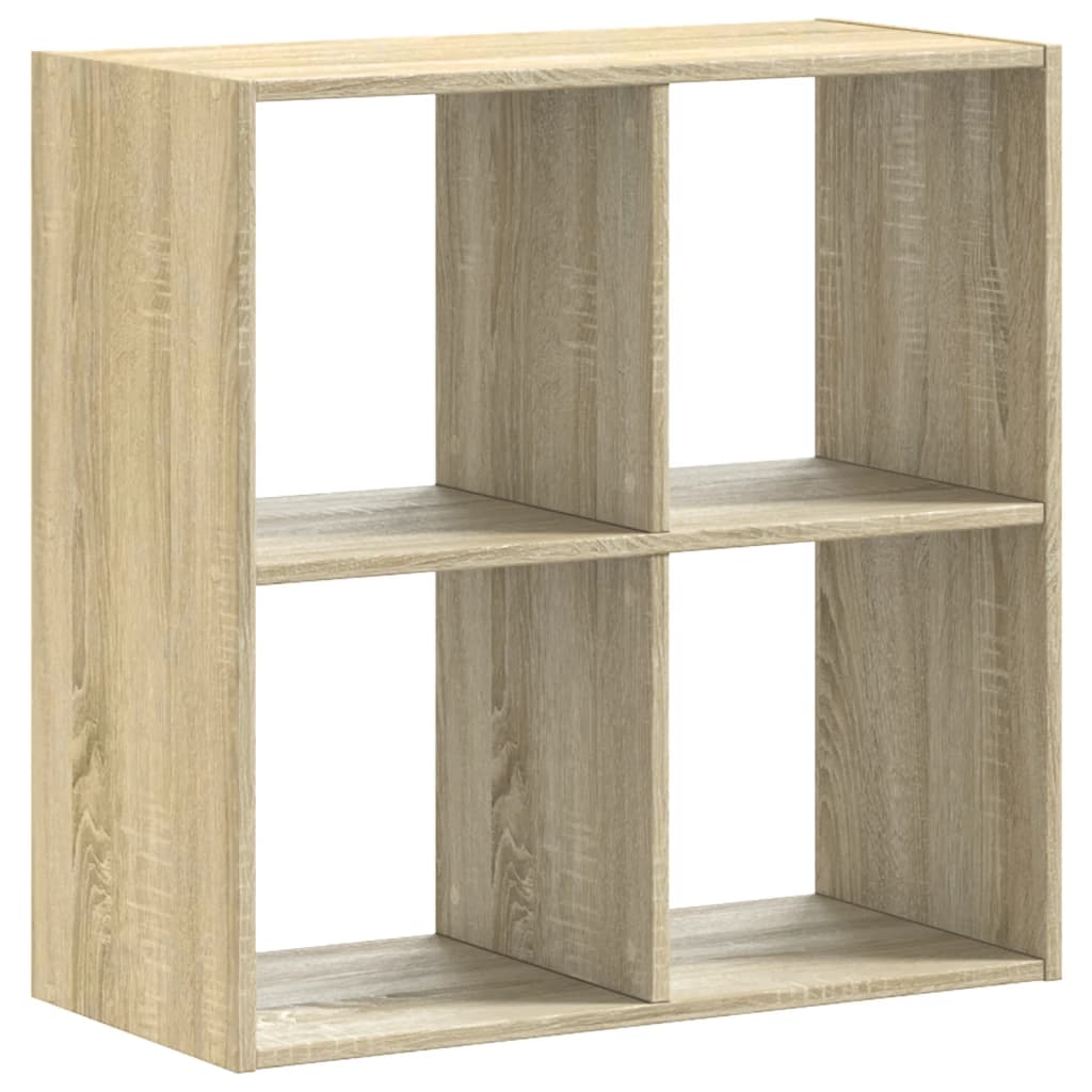 Bücherregal Sonoma-Eiche 68,5x32x68,5 cm Holzwerkstoff – Bild 2