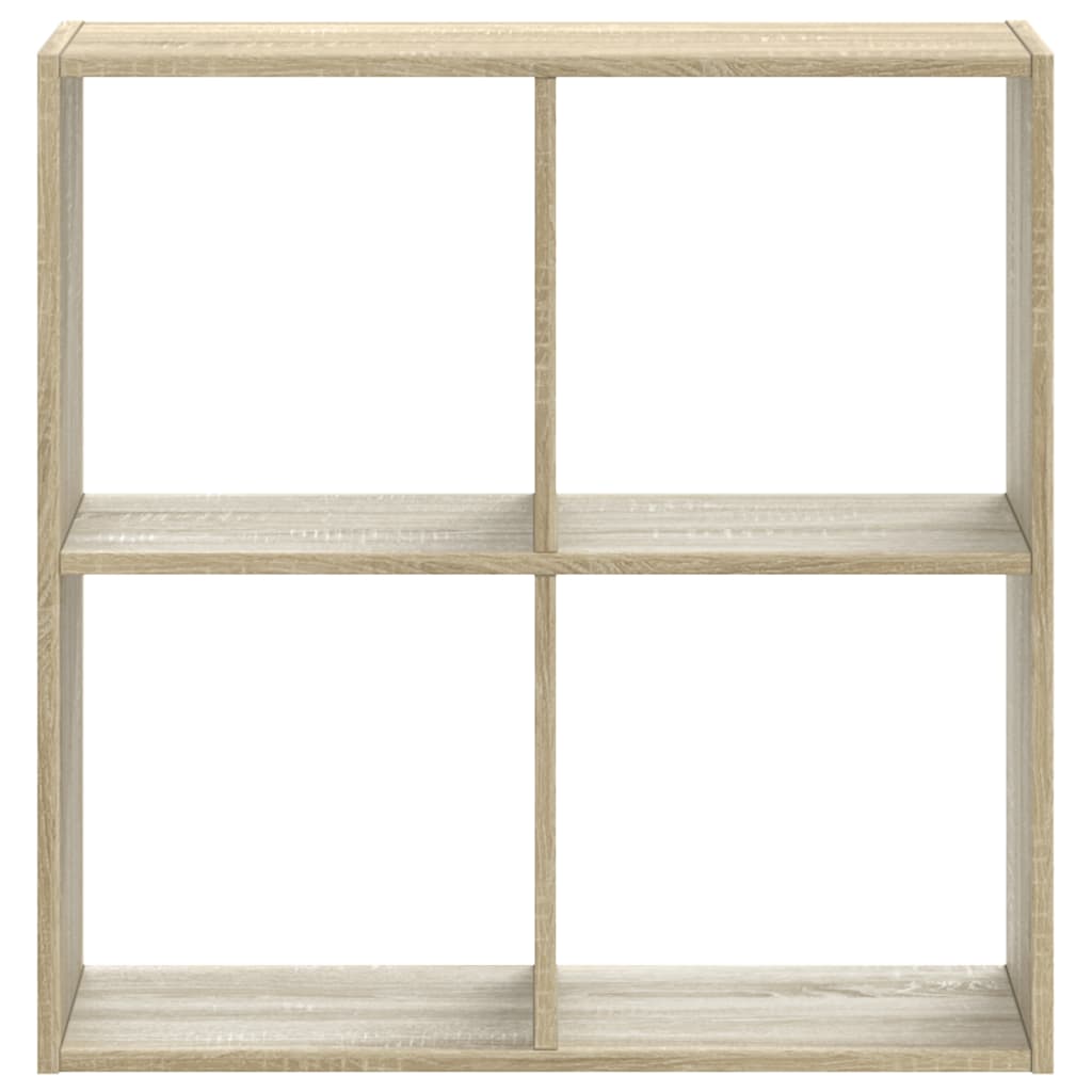 Bücherregal Sonoma-Eiche 68,5x32x68,5 cm Holzwerkstoff – Bild 4