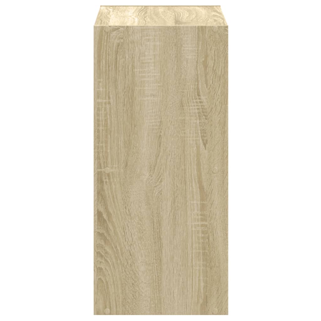 Bücherregal Sonoma-Eiche 68,5x32x68,5 cm Holzwerkstoff – Bild 6
