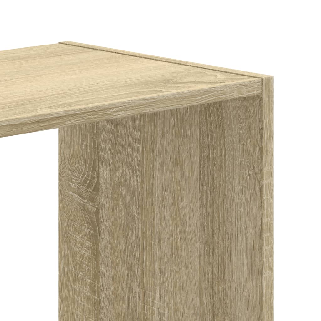 Bücherregal Sonoma-Eiche 68,5x32x68,5 cm Holzwerkstoff – Bild 7