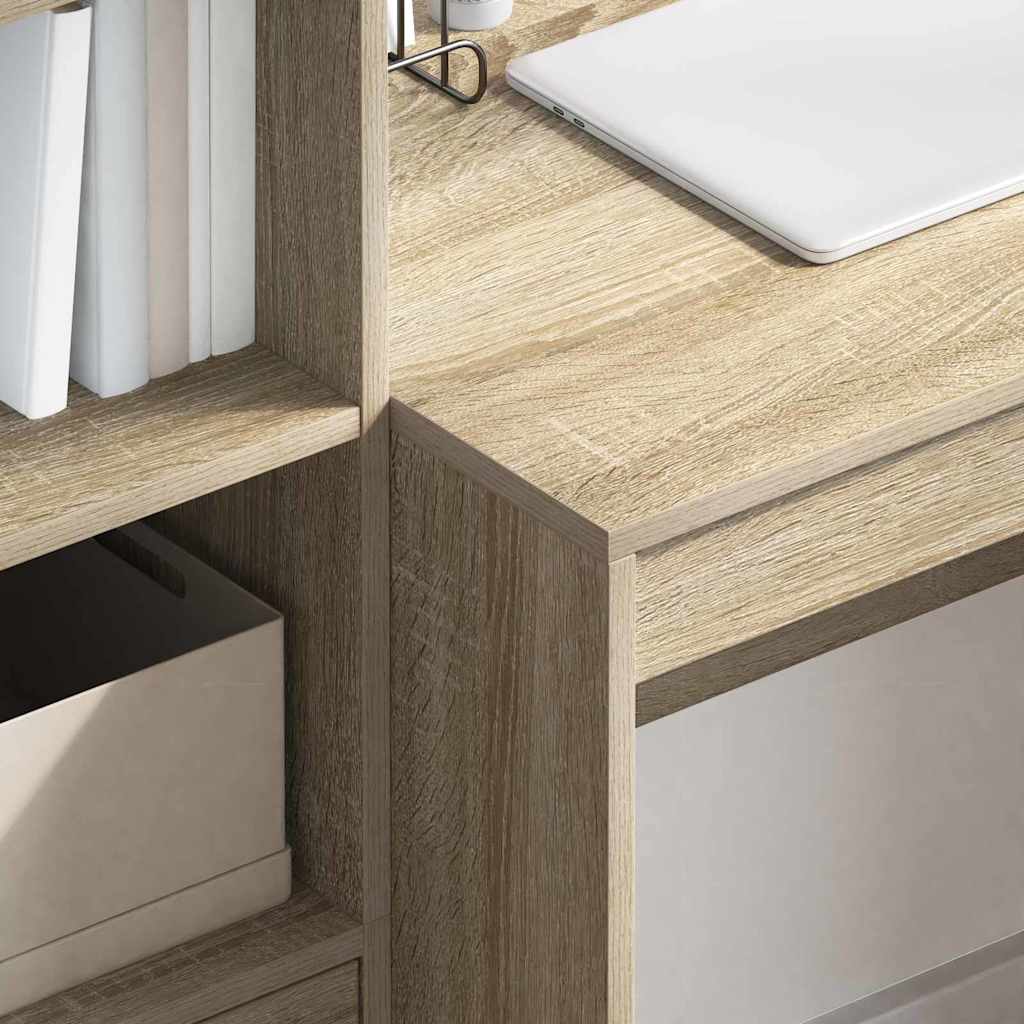 Schreibtisch Sonoma-Eiche 80 x 50 x 76 cm – Bild 4